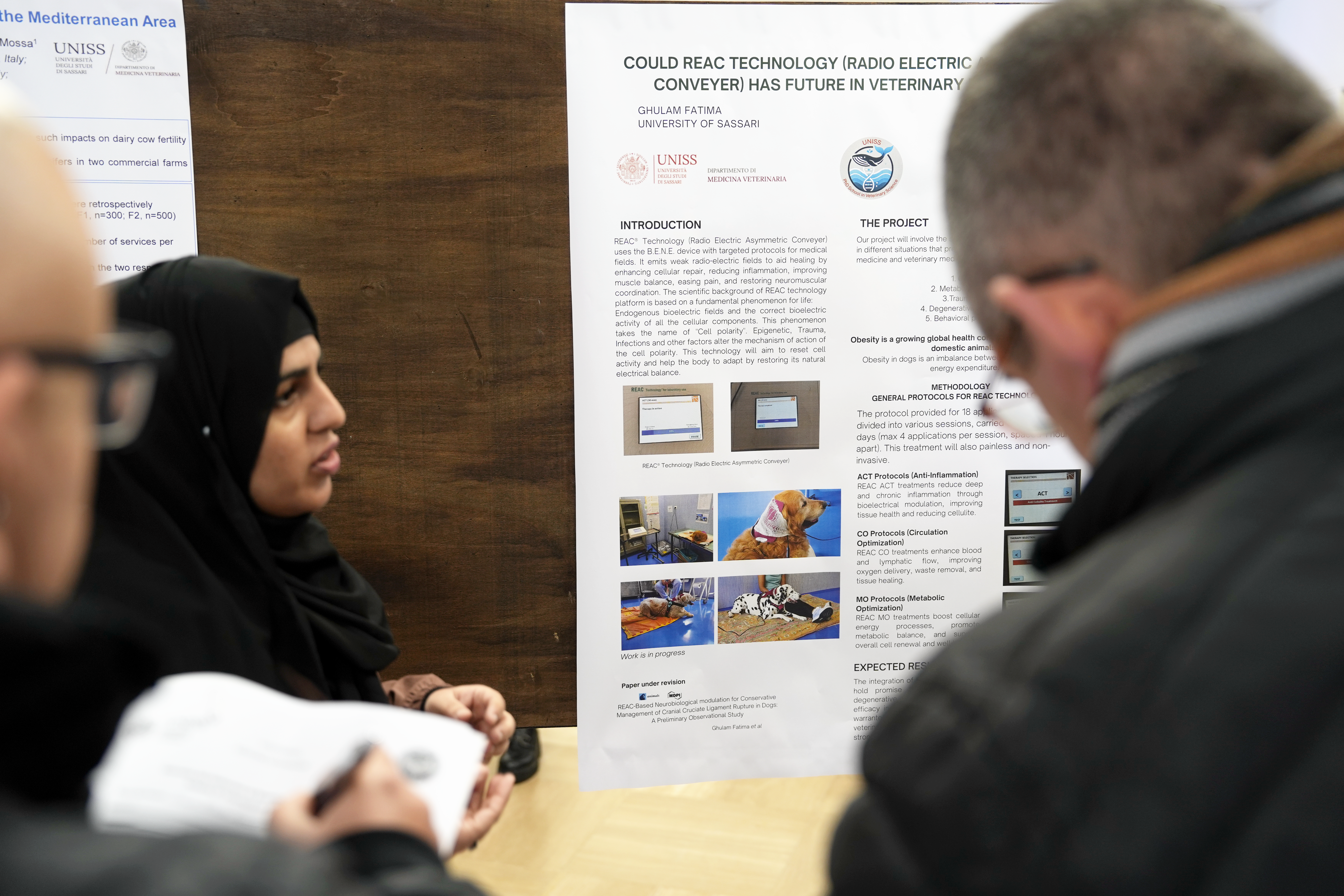 Presentazione dei poster scientifici 