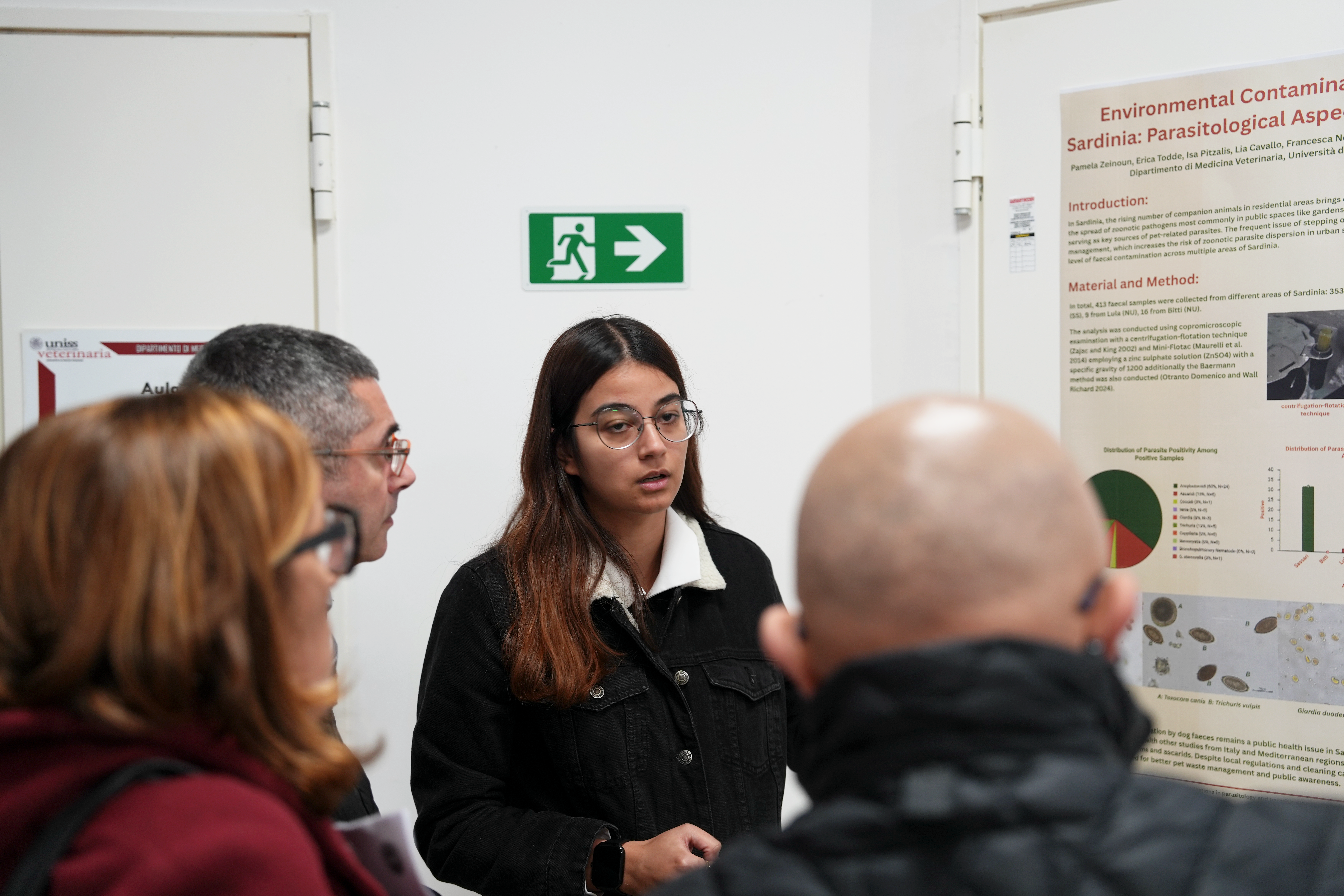 Presentazione dei poster scientifici durante la Giornata del Dottorato di ricerca in Scienze veterinarie