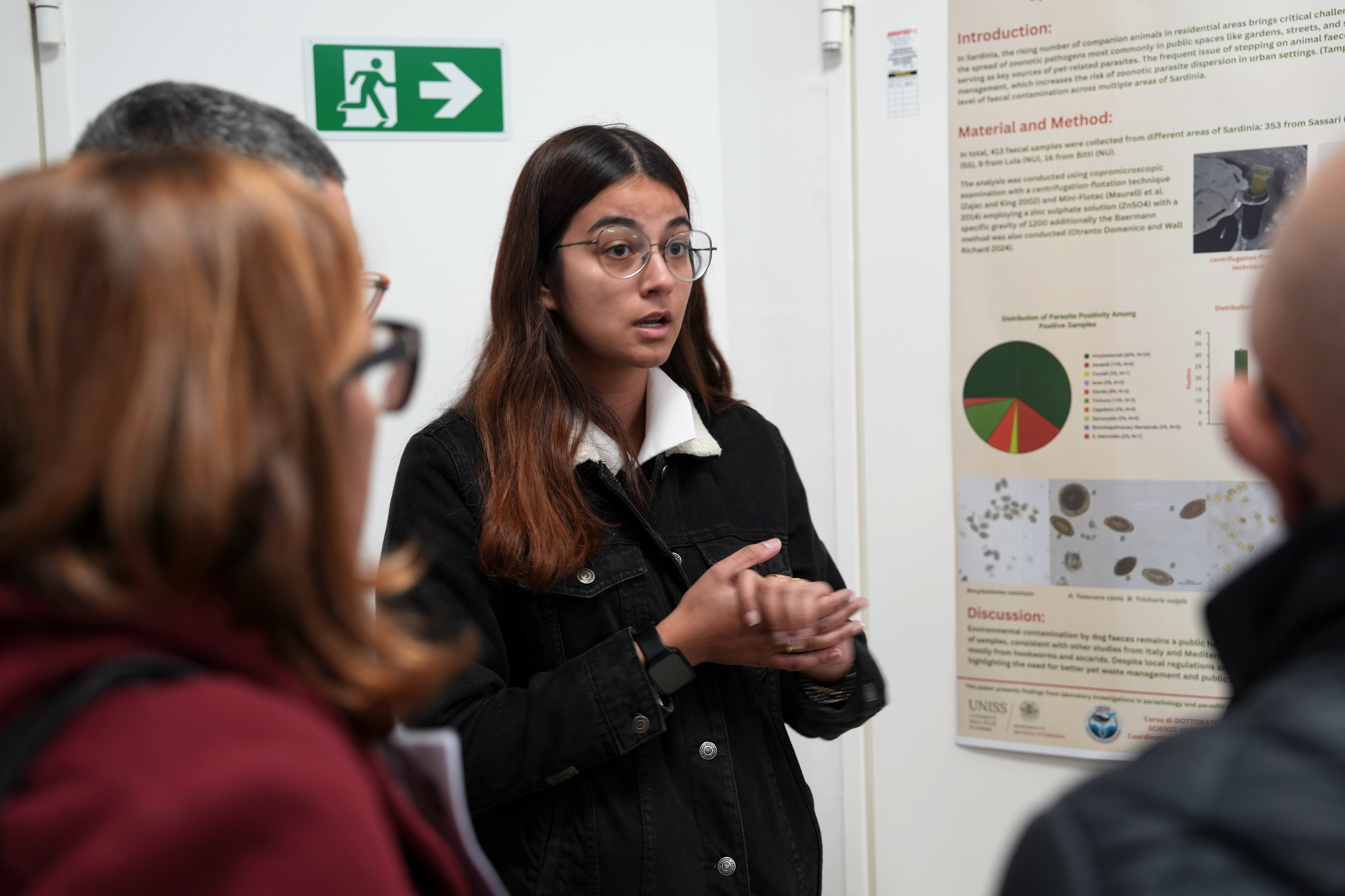 Presentazione dei poster scientifici durante la Giornata del Dottorato di ricerca in Scienze veterinarie