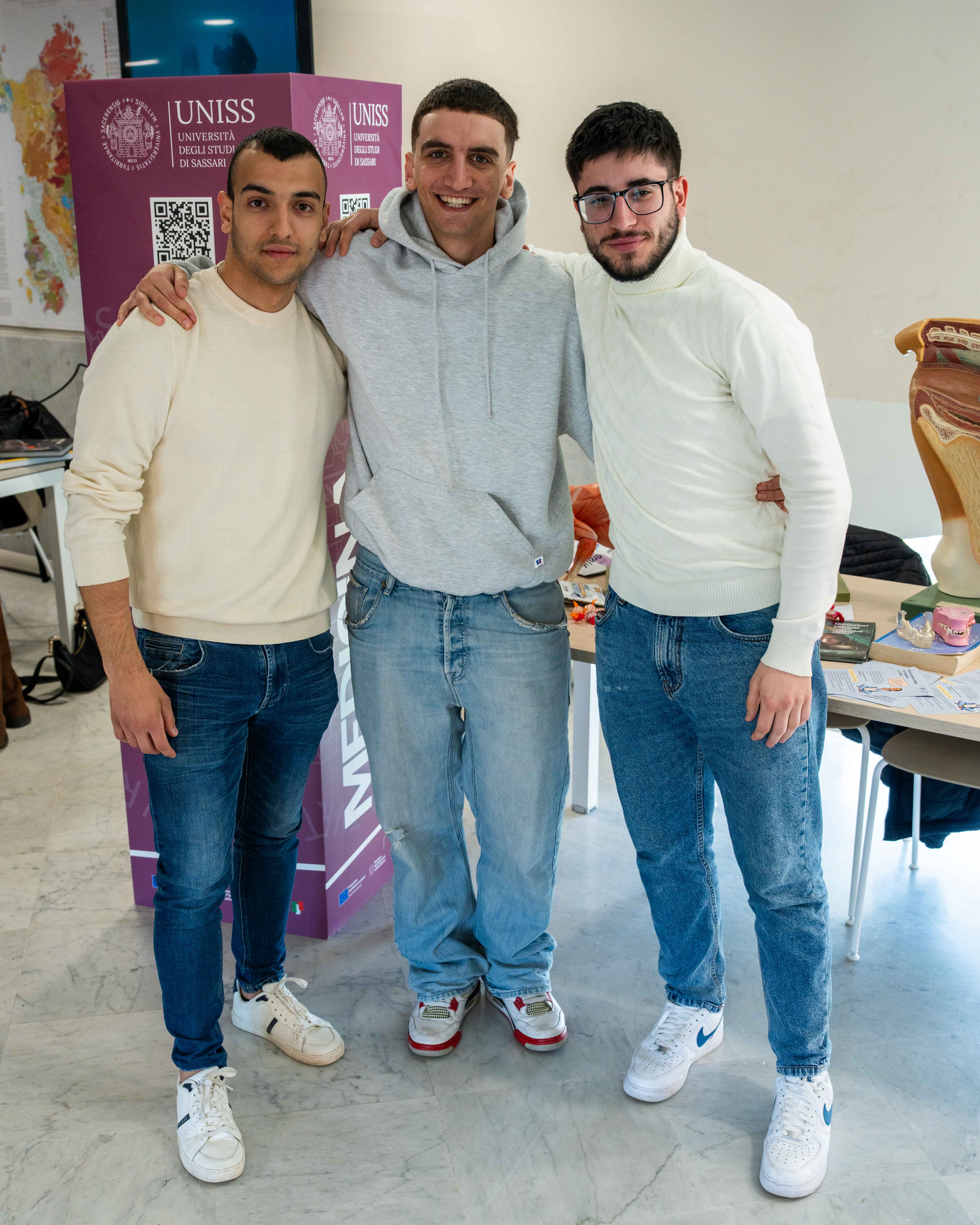 Tre Studenti del Dipartimento di Medicina Veterinaria di Sassari