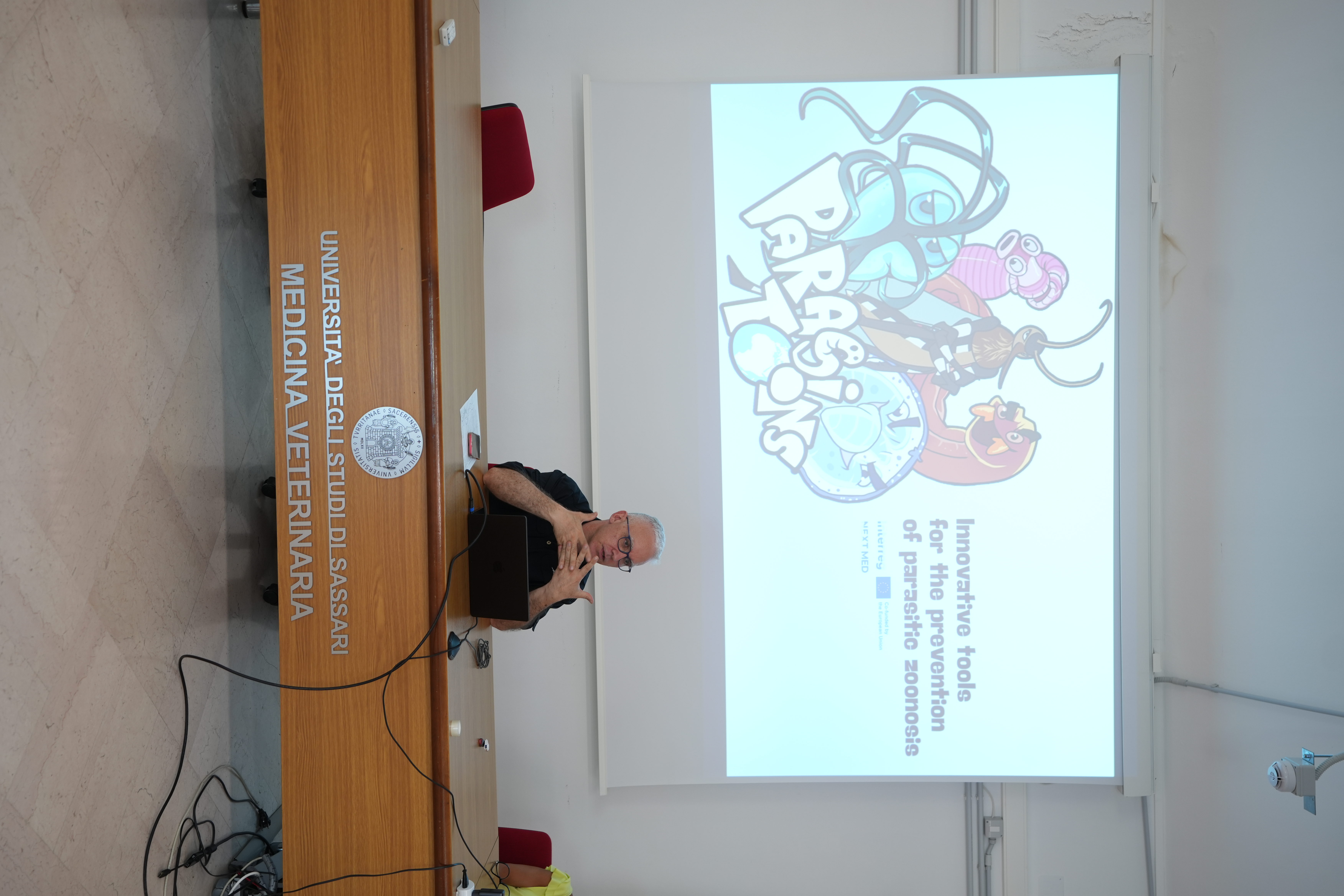 Presentazione di un progetto di cooperazione internazionale sulla prevenzione delle malattie parassitarie.